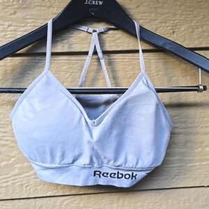 Reebok seamless bralette M NWOT Gray